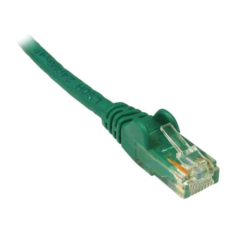 Progressive Robot 2mtr Green CAT 6A S/FTP LSOH Snagless Moulded Patch Lead